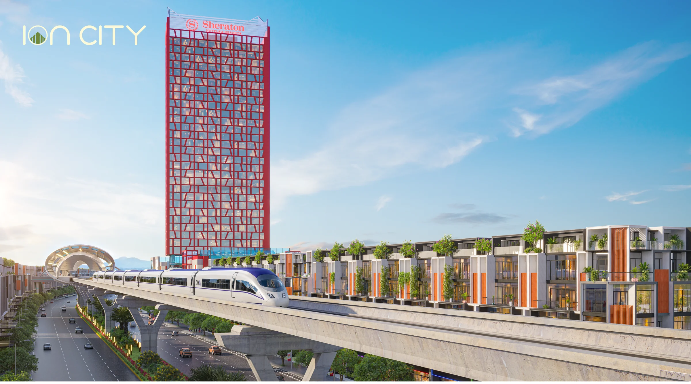 Phối cảnh Khách sạn 5 sao Sheraton tại ION CITY